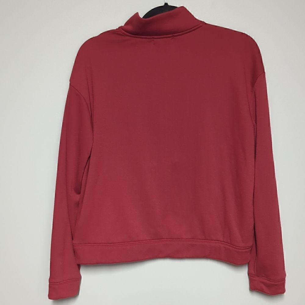 Colsie Red Quarter Zip Pullover - Picture 4 of 6